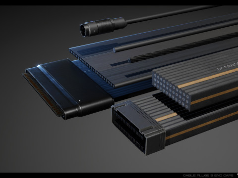 Industrial Cable Kit Vol 01 Modèle 3D
