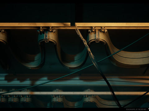 Industrial Cable Kit Vol 01 Modèle 3D