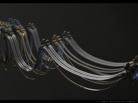 Industrial Cable Kit Vol 01 Modèle 3D