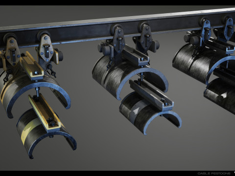 Industrial Cable Kit Vol 01 Modèle 3D