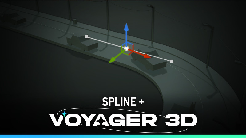 Spline Plus - a spline tool for Unreal Engine Modèle 3D .c4d .max .obj .3ds .fbx .stl .blend