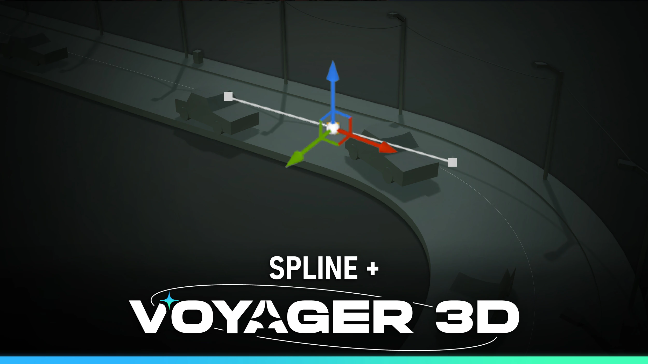 Spline Plus - a spline tool for Unreal Engine 3D Model .c4d .max .obj .3ds .fbx .stl .blend 