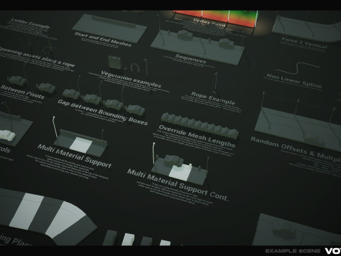 Spline Plus - a spline tool for Unreal Engine Modèle 3D