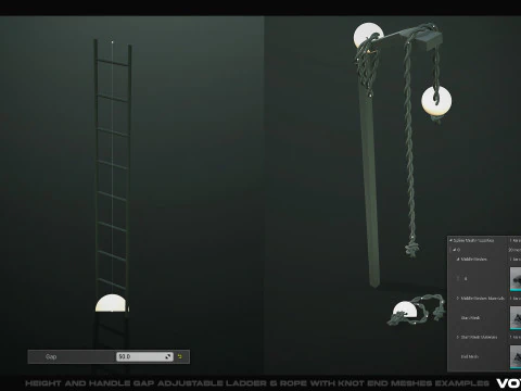 Spline Plus - a spline tool for Unreal Engine 3D Model