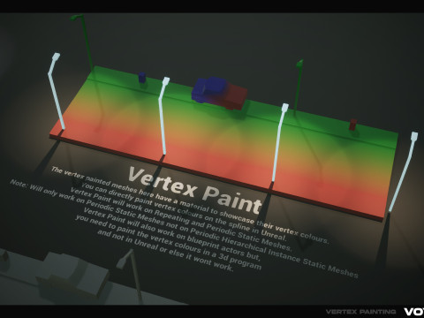 Spline Plus - a spline tool for Unreal Engine Modèle 3D