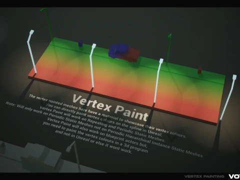 Spline Plus - a spline tool for Unreal Engine 3D Model