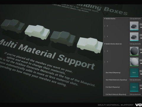Spline Plus - a spline tool for Unreal Engine Modèle 3D