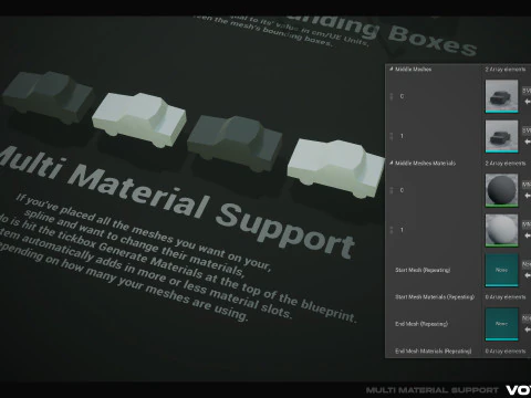 Spline Plus - a spline tool for Unreal Engine 3D Model