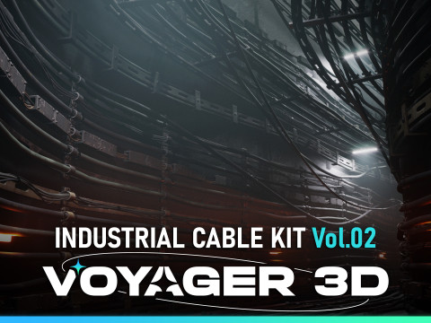 Industrial Cable Kit Vol 02 Modelo 3D