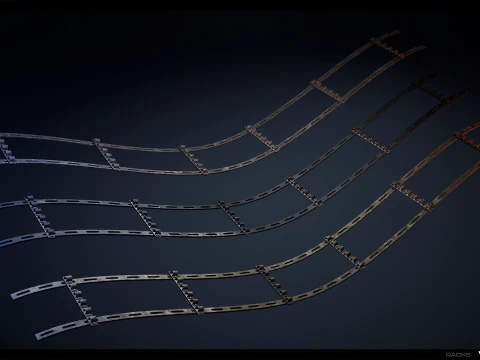 Industrial Cable Kit Vol 02 3D Model