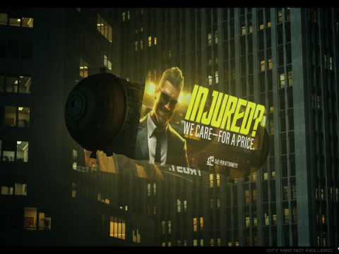 Cyberpunk Billboards Pack Vol 01 Modèle 3D