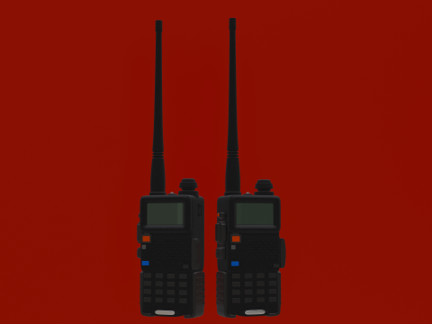 Walkie-talkie 3D मॉडल