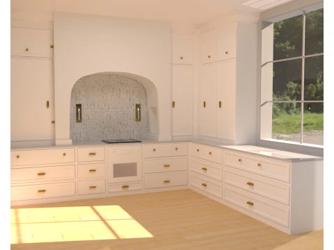 サニーキッチン 3Dモデル