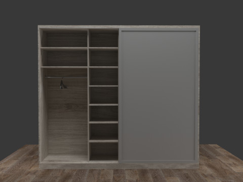 Wardrobe 3D Model