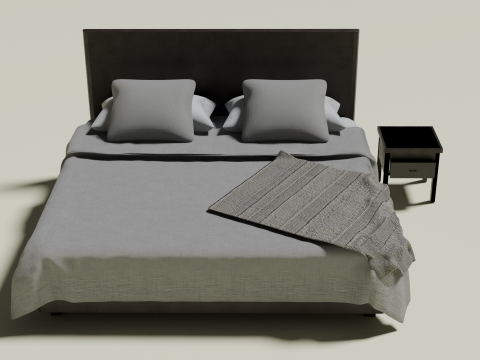 Bed 3Dモデル