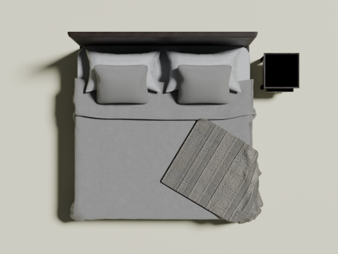 Bed Modello 3D