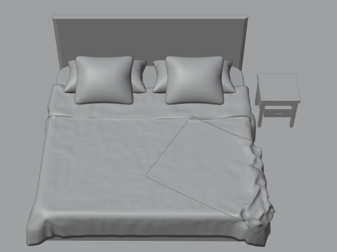 Bed Modello 3D
