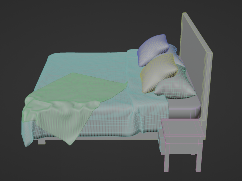 Bed Modello 3D