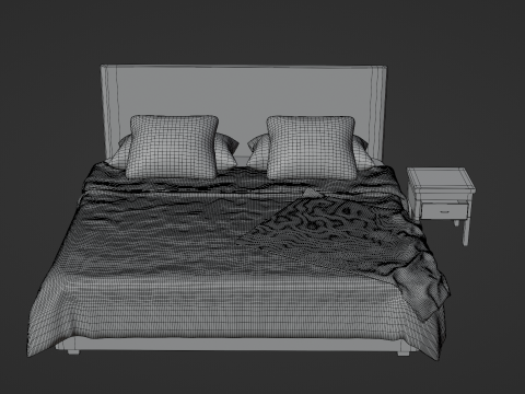 Bed Modello 3D