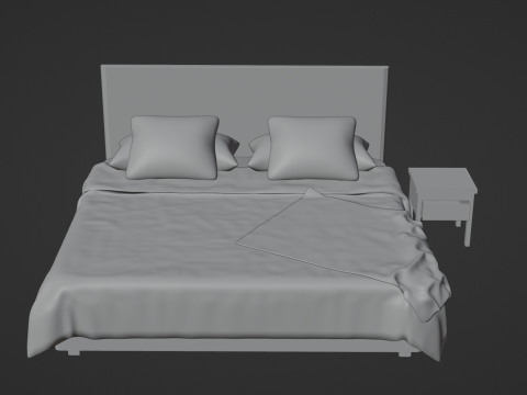Bed Modello 3D