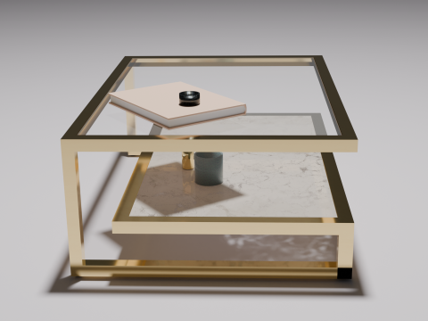 Glass Table Modello 3D