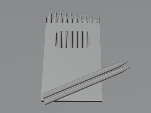 Pencil box 3D Модель