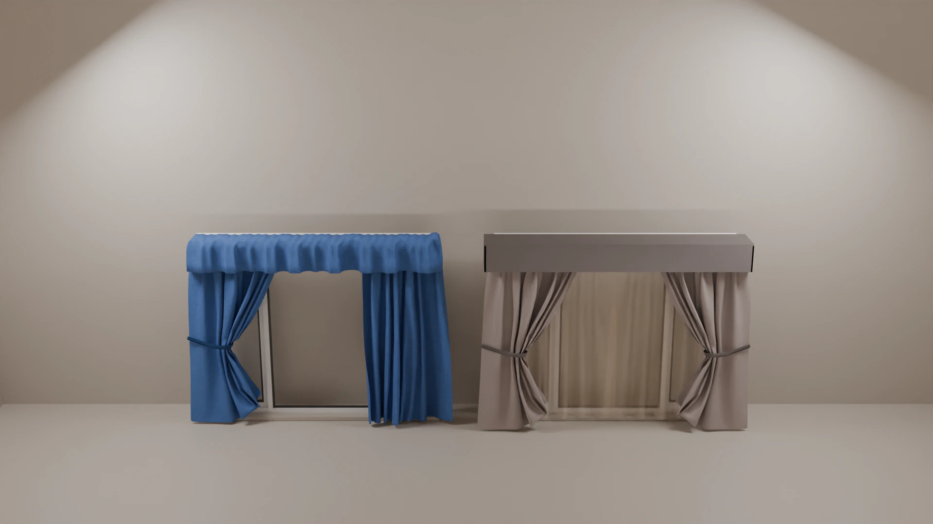 Curtain 3D Model .c4d .max .obj .3ds .fbx .stl .blend 