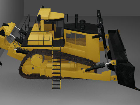 Mining Truck Model 3D