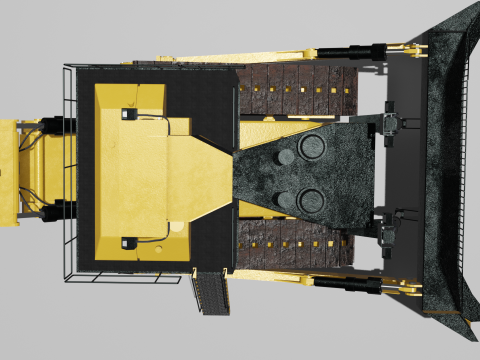 Mining Truck Model 3D
