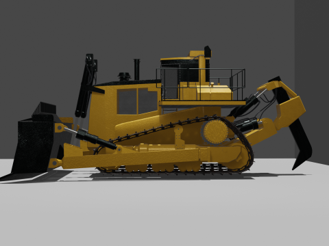 Mining Truck Model 3D