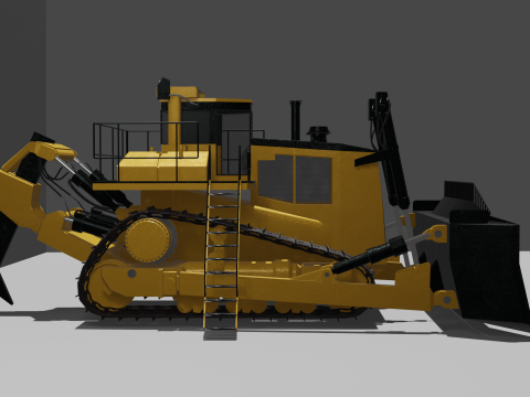 Mining Truck Model 3D