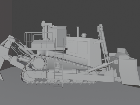 Mining Truck Model 3D