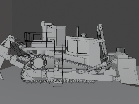 Mining Truck Model 3D
