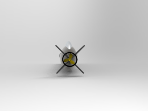 XLUUV ORCA 3D-Druckmodell