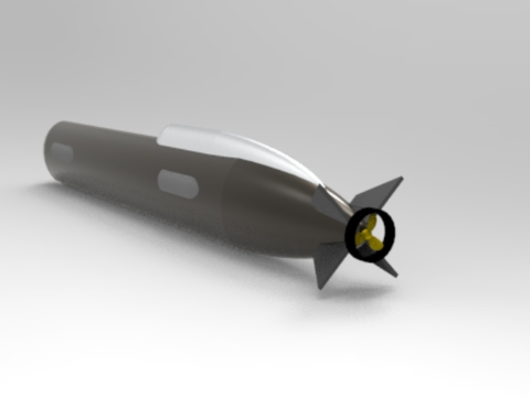 XLUUV ORCA 3D-Druckmodell
