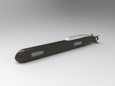 XLUUV ORCA Model Cetak 3D