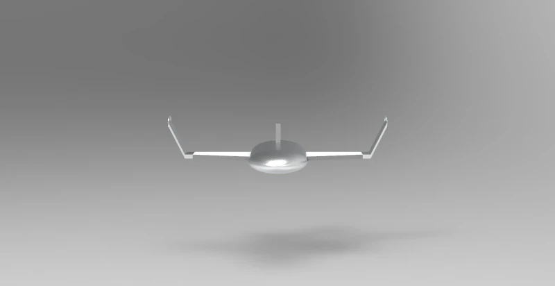 蝠鲼无人机原型 3D 打印模型 .c4d .max .obj .3ds .fbx .stl .blend 