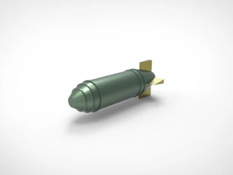 Bomba de hidrogênio Castle Bravo Modelo de Impressão 3D