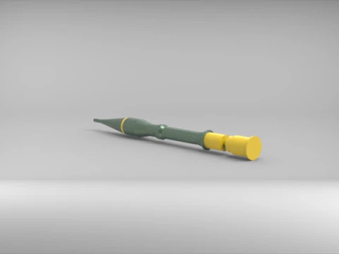 73mm PG-15 Rocket 3D Print Model