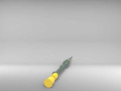 73mm PG-15 Rocket 3Dプリントモデル