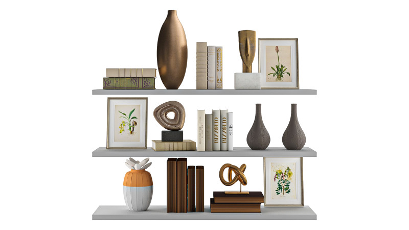 Decorativ Set 012 3D मॉडल .c4d .max .obj .3ds .fbx .stl .blend