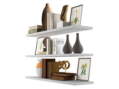 Decorativ Set 012 3D मॉडल