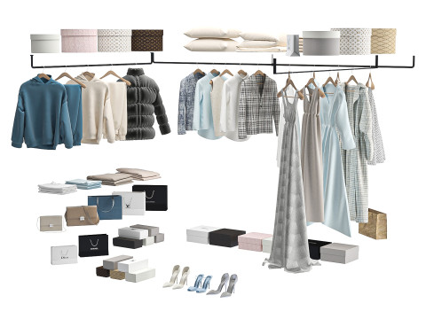 Wardrobe Modello 3D