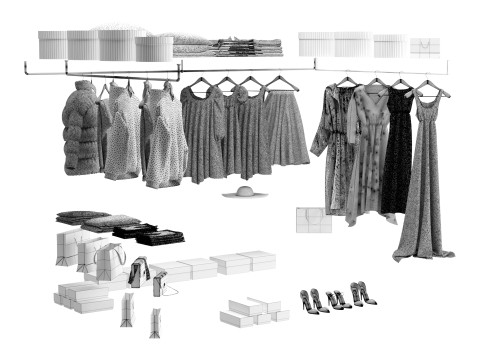 Wardrobe Modello 3D