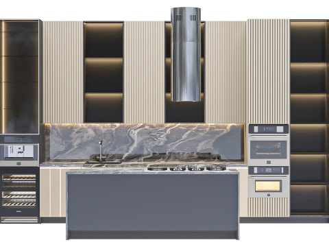Kitchen Modern 3D Model