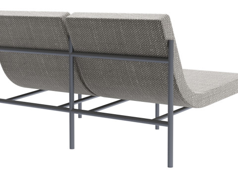 Curve sofa by Serax 3D Model