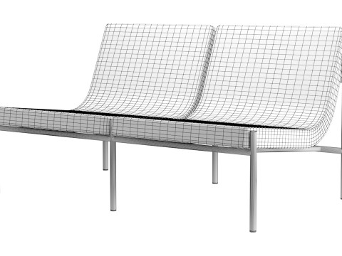 Curve sofa by Serax 3D Model