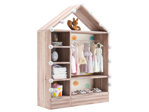 Wardrobe For Girl 3Dモデル