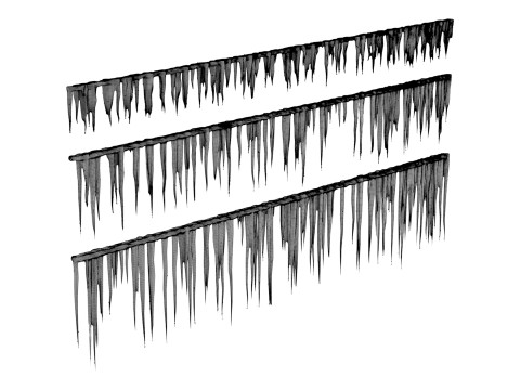 Icicles 3D 모델