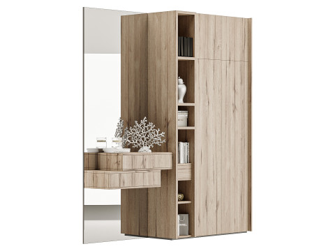 Modern Style Shelf Modello 3D